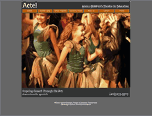 Tablet Screenshot of acte.ca